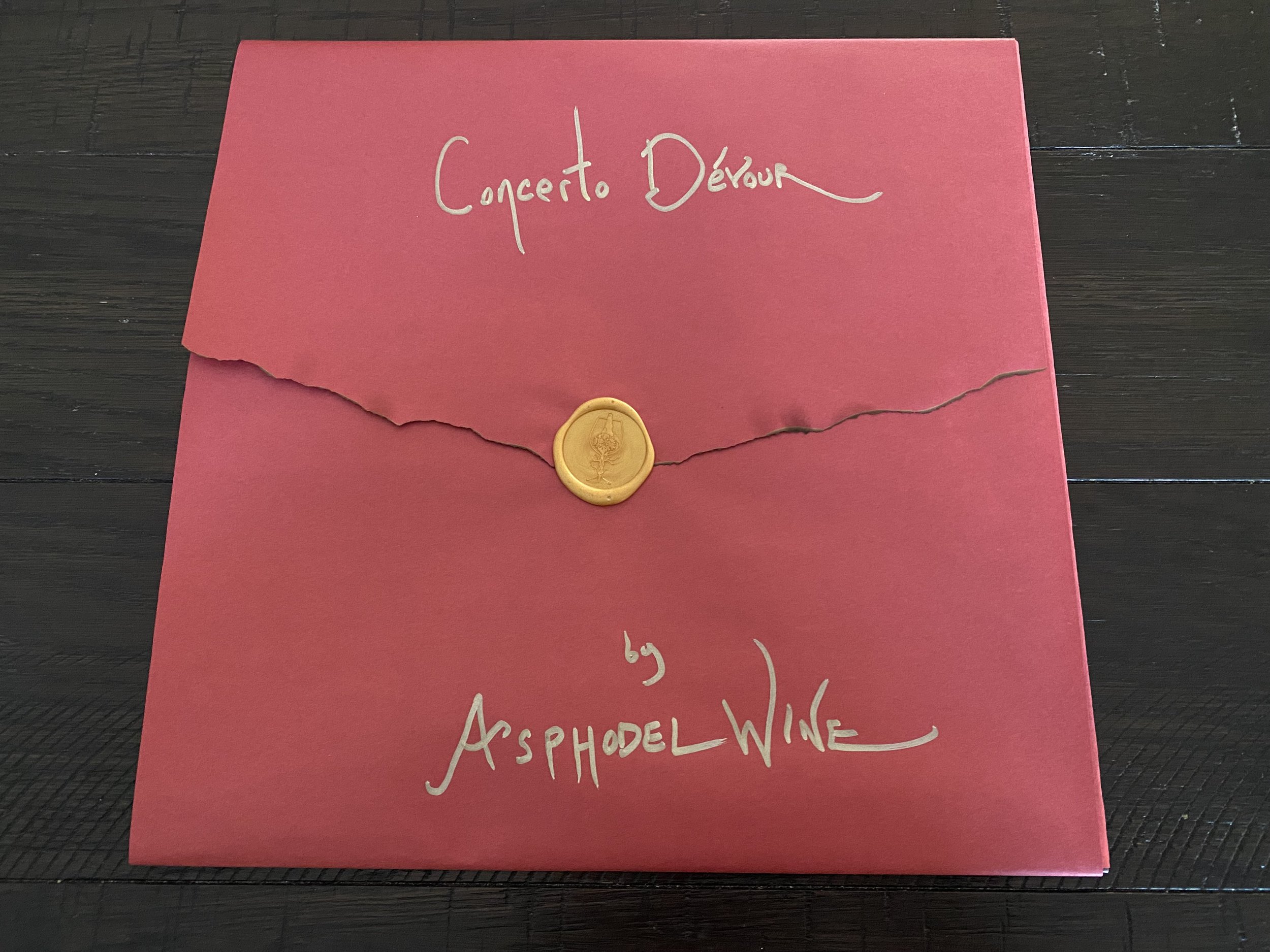 Asphodel Wine - Concerto Dévour — Glory or Death Records